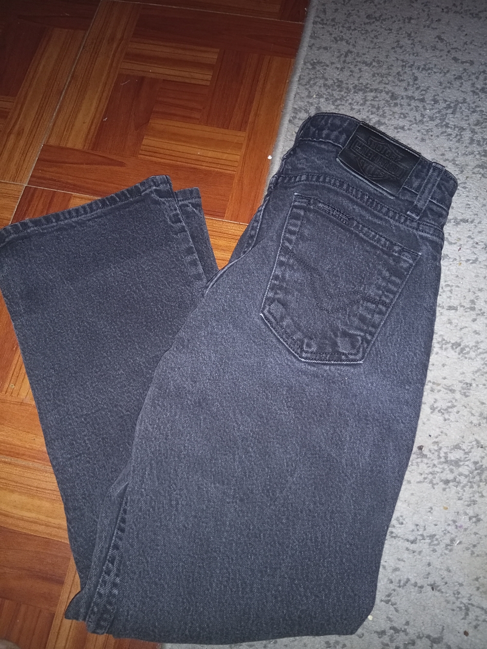 Harley-Davidson Women's Black Boot Cut Jeans